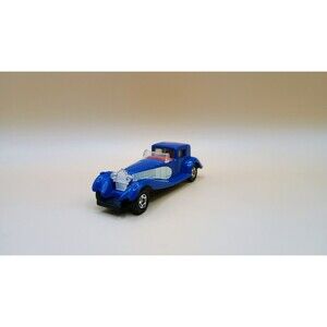 Vintage Pocket Cars Tomica Tomy Bugatti Coupe De Ville 1:80 Japan No. F46 LQQK